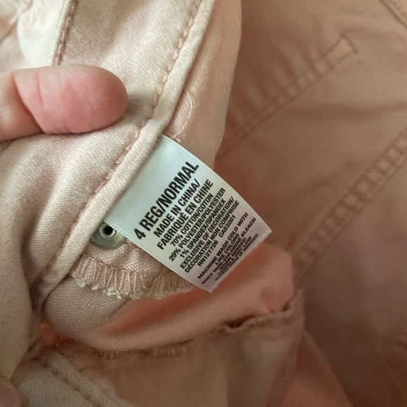 Aeropostale Women size 4 Light Pink High Waisted Jegging Jeans Mid Rise Stretch - Picture 4 of 7